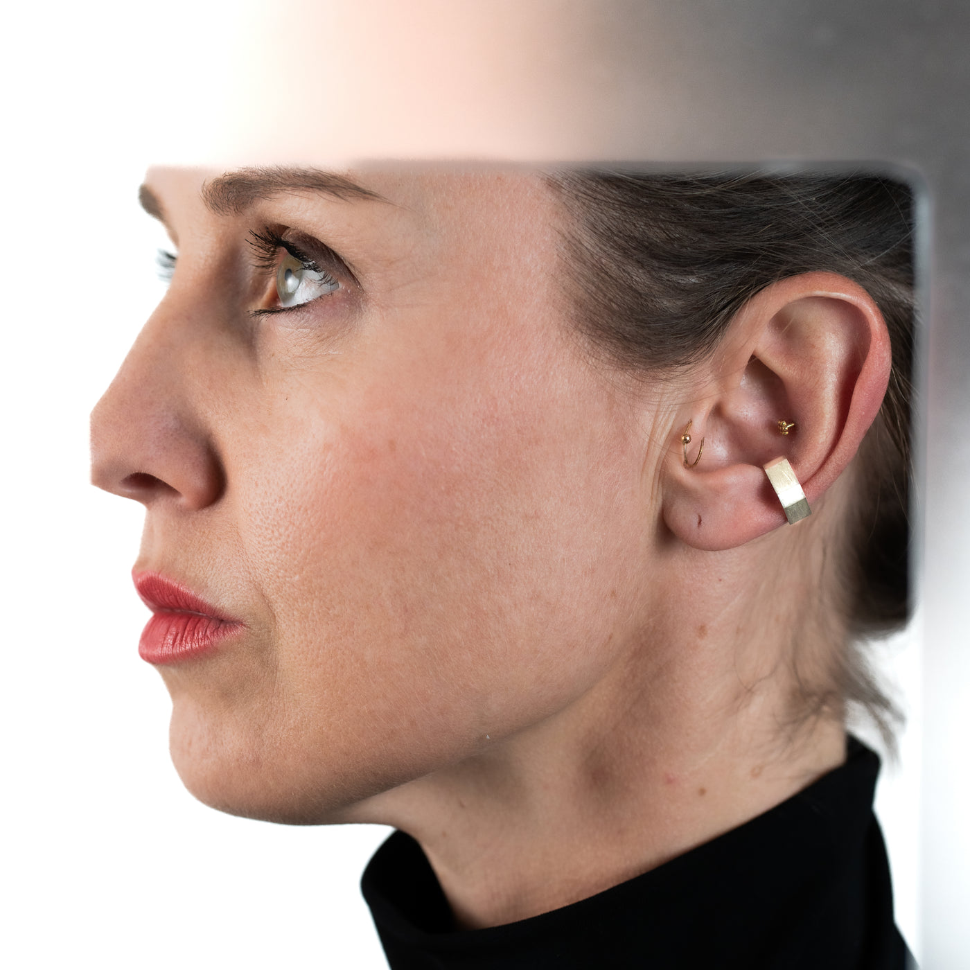 Barcelona Earcuff Plata