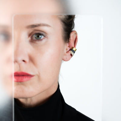 Barcelona Earcuff Plata