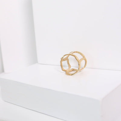 Iris Gold Ring
