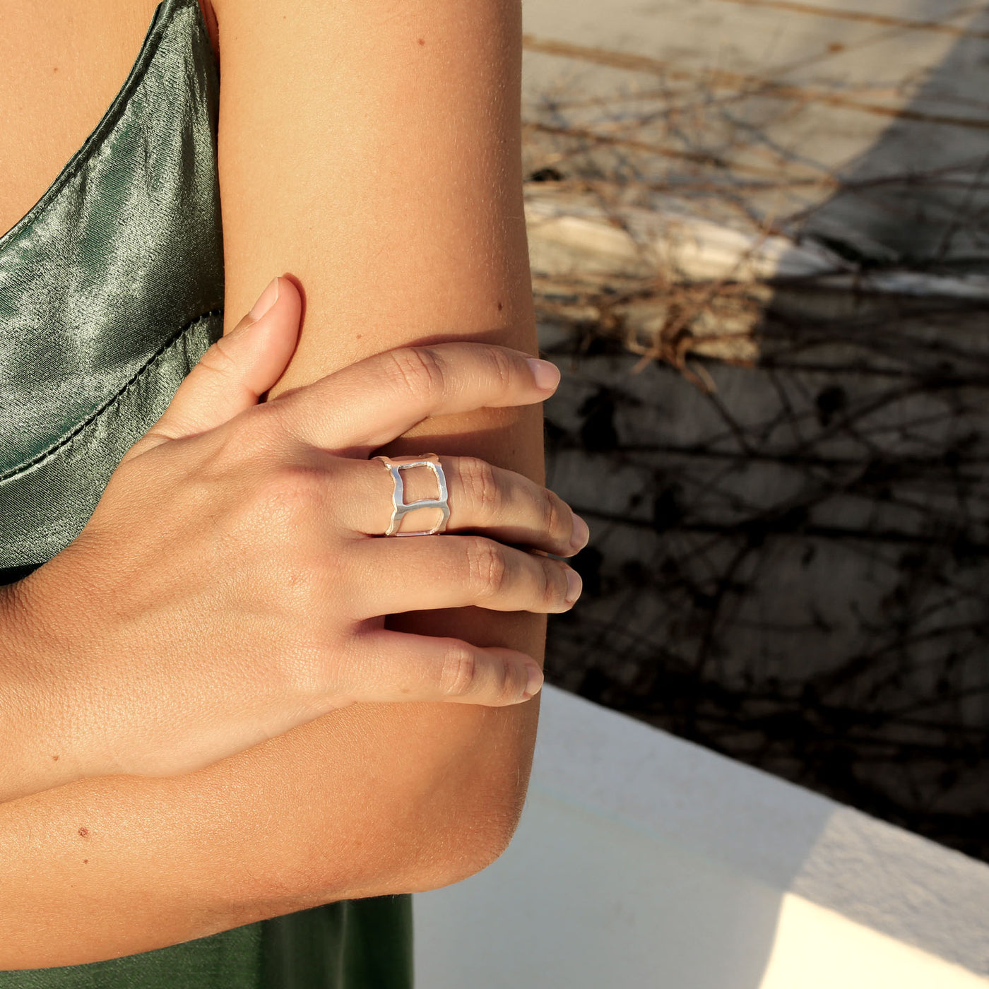 Anillo Iris Plata