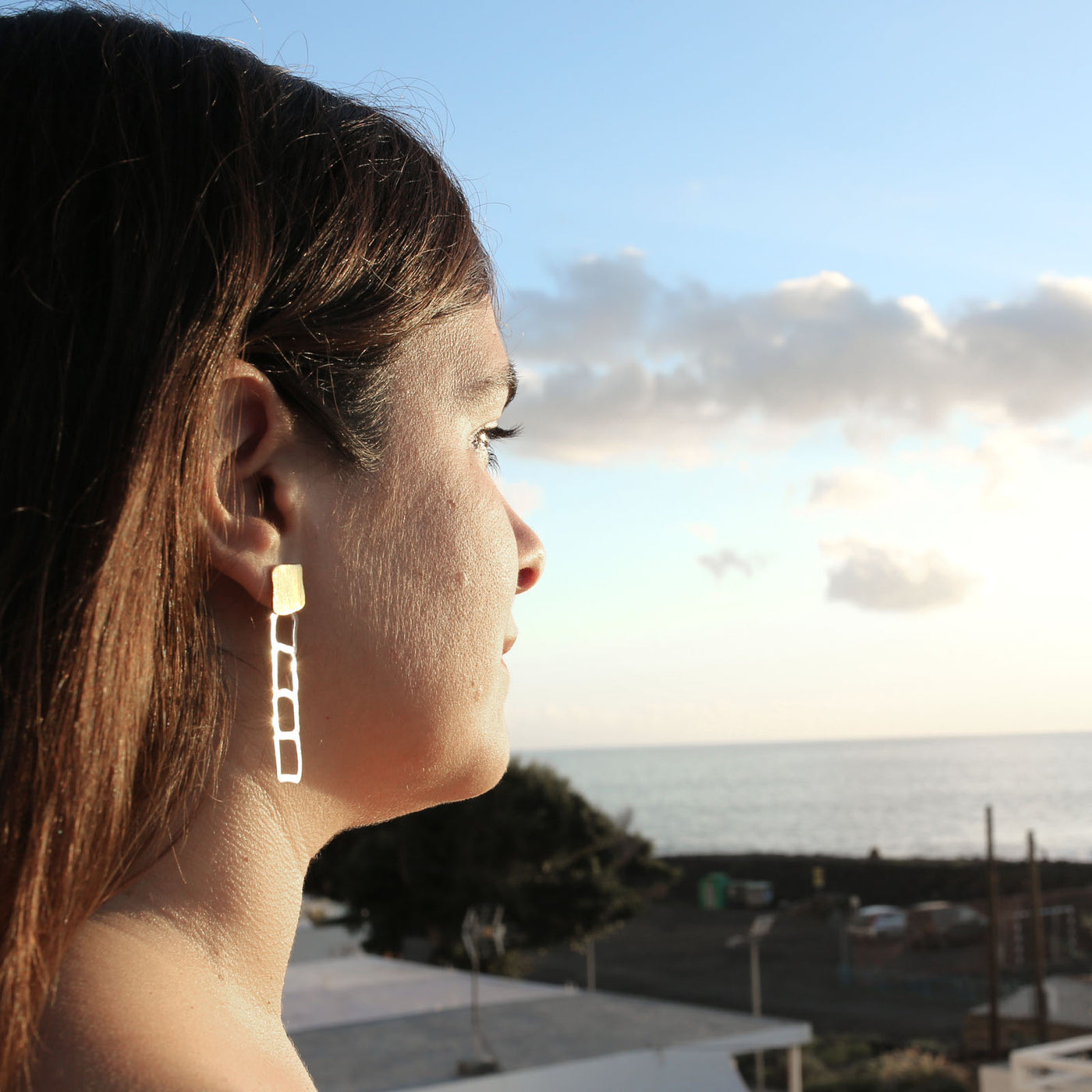 Pendientes Iris L Oro